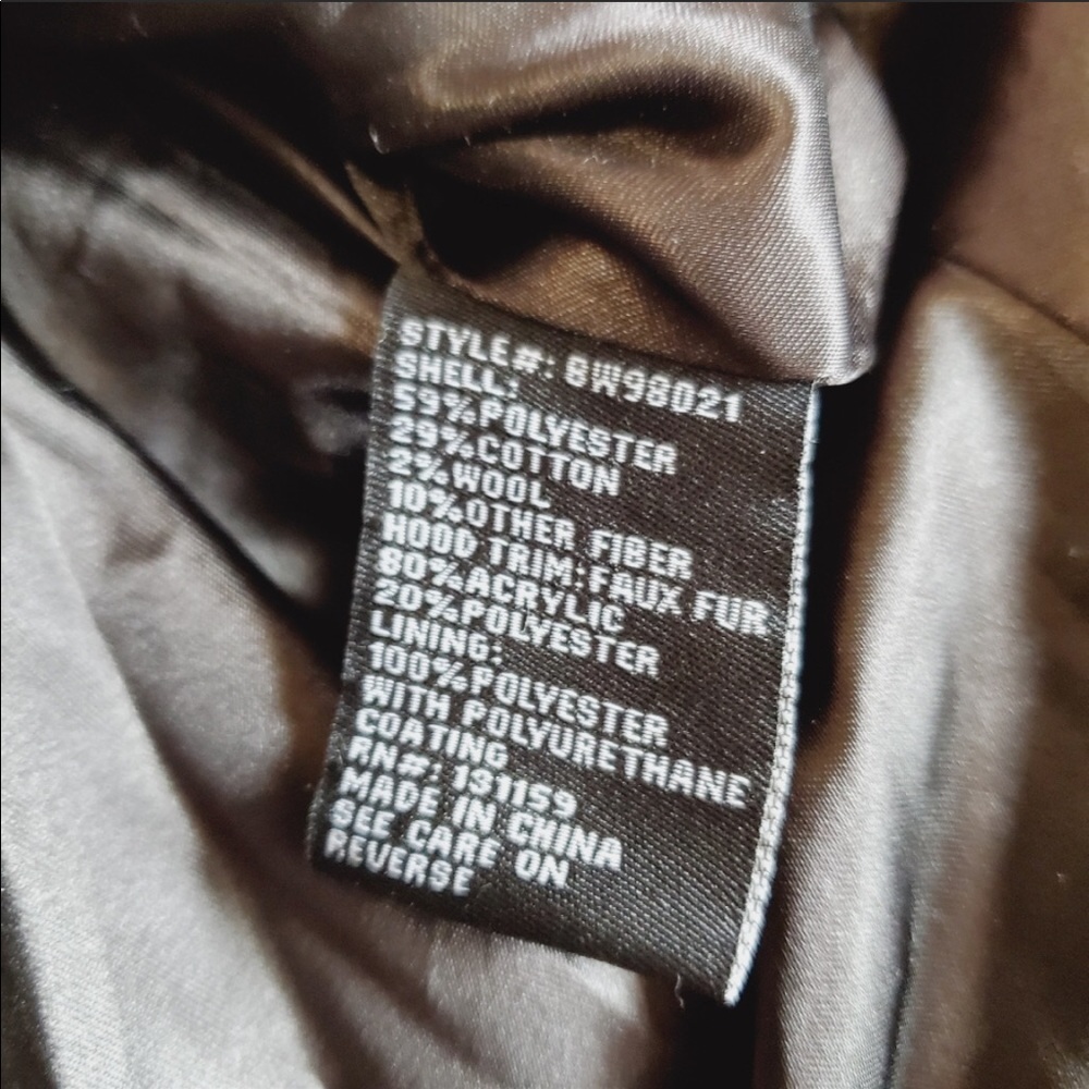 🧥Super sale 🔥 BCX Classic double-breasted Pea Coat 🧥without the Hoop. - Picture 8 of 8